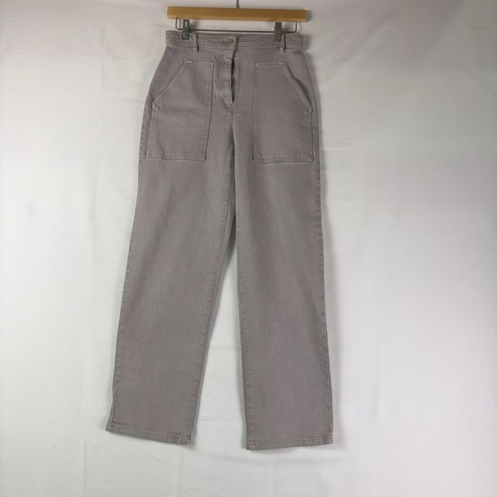 Aritzia Wilfred Free Purple Modern Utility Straight Leg Pants